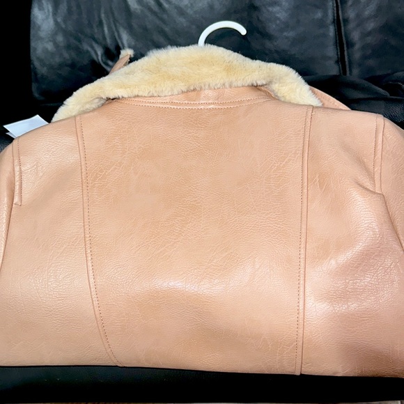 Zara Girls Youth Size 10 Leather Jacket - Picture 10 of 10